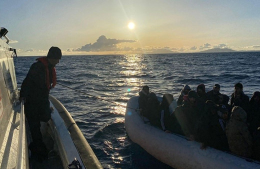 Bodrum'da 60 düzensiz göçmen yakalandı, 22'si kurtarıldı!