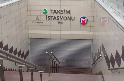 Valilik kararıyla Taksim metrosu kapalı olacak