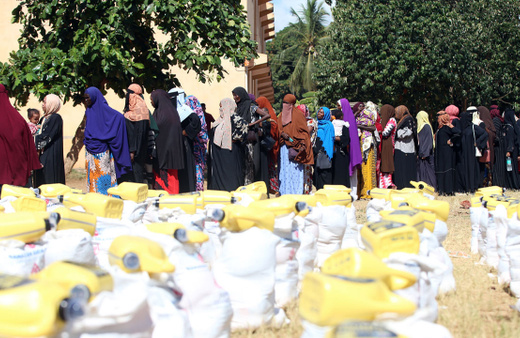 Türkiye Diyanet Vakfı, Kenya'da gıda yardımı yaptı