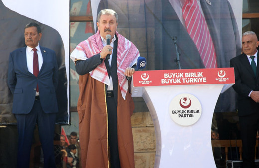 BBP Genel Başkanı Mustafa Destici, Şanlıurfa'da konuştu