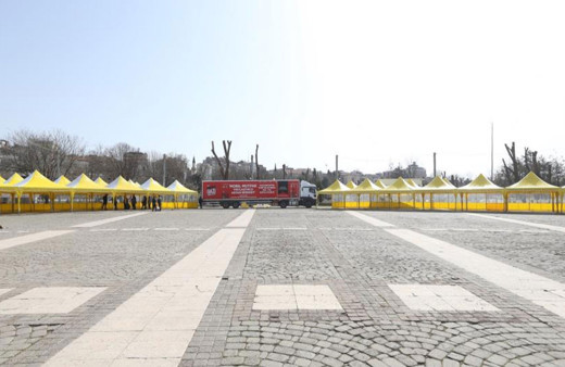 Gaziantep'te iftar çadırları günlük 20 bin kişiye hizmet verecek