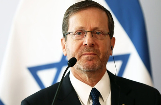 İsrail Cumhurbaşkanı, Hollanda'da protesto edildi!