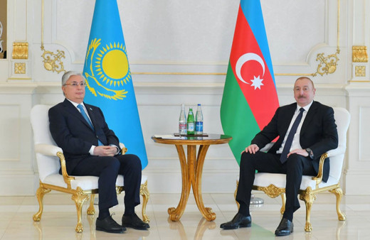 Kazakistan ve Azerbaycan işbirliğini pekiştirecek