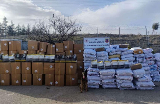 Başkentte 20 milyon lira değerinde kaçak tütün ele geçirildi