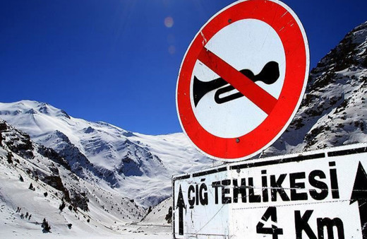 Doğu Anadolu ile Doğu Karadeniz'in bazı kesimleri için çığ uyarısı