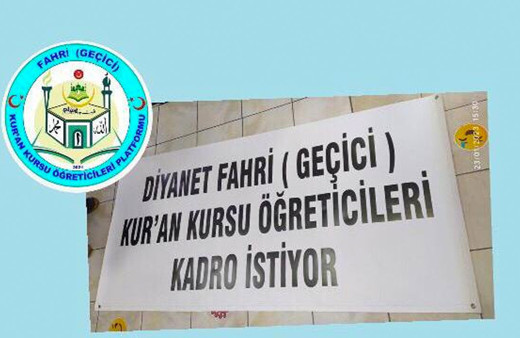 Fahri (geçici) Kur'an Kursu Öğreticileri Platformu kadro talebiyle yetkililere seslendi