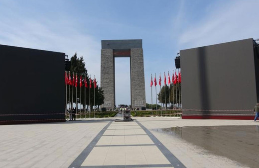 Çanakkale Şehitler Abidesi 18 Mart törenlerine hazır