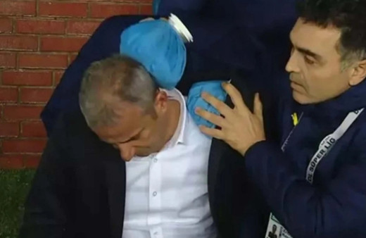 Trabzonspor'da İsmail Kartal’ın başına yabancı madde atıldı