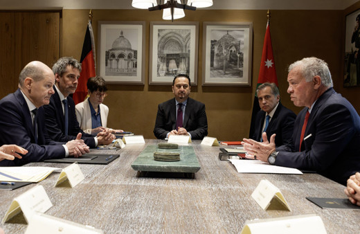 Almanya Başbakanı Ürdün'de! İki ülkeden ortak uyarı