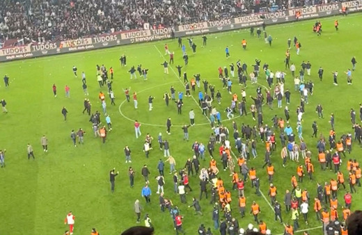 Trabzonspor-Fenerbahçe maçı sonrası yaşanan olaylar! Bakan Ali Yerlikaya: 12 kişi gözaltına alındı