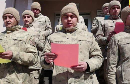 Türkiye-İran sınırında görevli askerler çocukların mektubuyla duygulandı