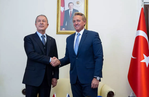 Hulusi Akar, Jeffry Flake'i kabul etti! F-16 ve F-35 açıklaması