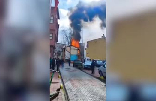 İstanbul'da çıkan yangında 1 kişi hayatını kaybetti