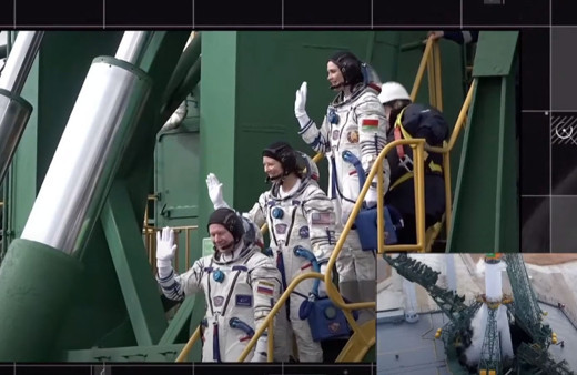 Rus uzay aracı MS-25, Baykonur Uzay Üssü’nden uzaya fırlatıldı