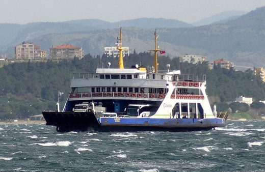 Çanakkale'de yarın bazı feribot seferleri yapılamayacak!