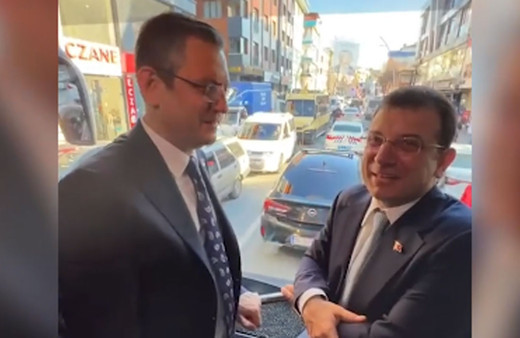 İmamoğlu Özel'in lafını ağzına tıkadı! O anlar böyle görüntülendi