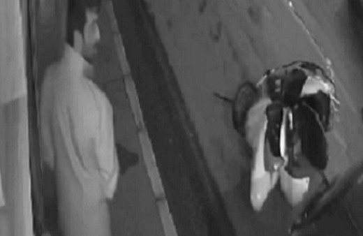 Yola dökülen yağ kazaya sebep oldu, motosiklet sürüklendi