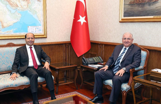 Yaşar Güler, Mısır'ın Ankara Büyükelçisi Elhamamy'i kabul etti