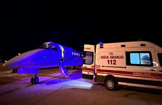 Kalp hastası bebek, ambulans uçakla Ankara’ya sevk edildi