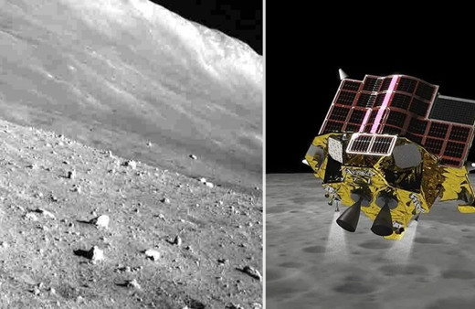 Japonya’nın Ay'a iniş aracı SLIM'den yeni görüntü