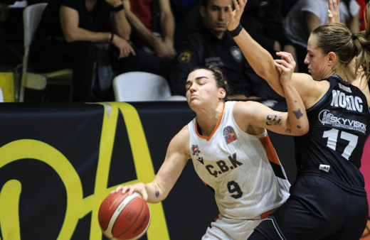 ING Kadınlar Basketbol Süper Ligi: ÇBK Mersin: 91 - Beşiktaş BOA: 64
