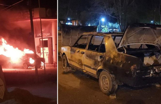 LPG'li araç dolumu esnasında alev aldı: 3 kişi yaralandı!