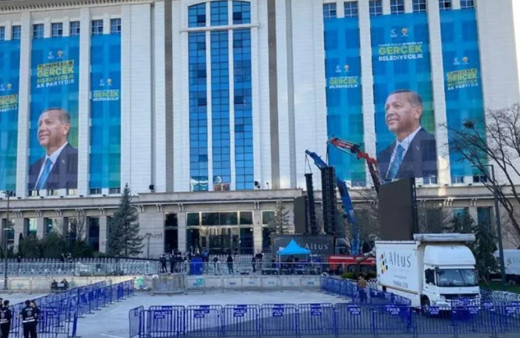 AK Parti’de balkon konuşması hazırlığı