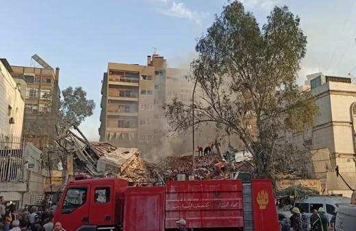 İsrail İran'ın Şam'daki konsolosluk binasını vurdu! ABD'den ilk açıklama geldi