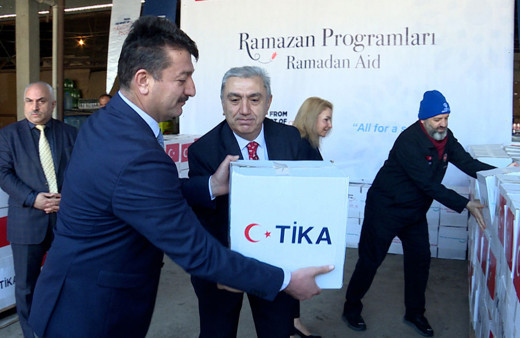 TİKA'dan Azerbaycan'daki ihtiyaç sahibi ailelere ramazan yardımı