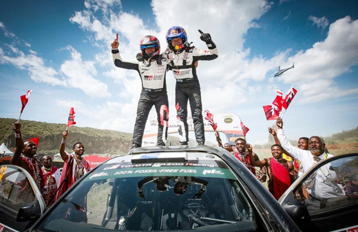 Toyota, Safari Rallisi'ni 4'üncü kez üst üste kazandı