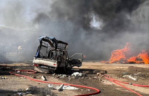 Ankara'da korkunç yangın! Organize sanayi sitesi yanıyor!