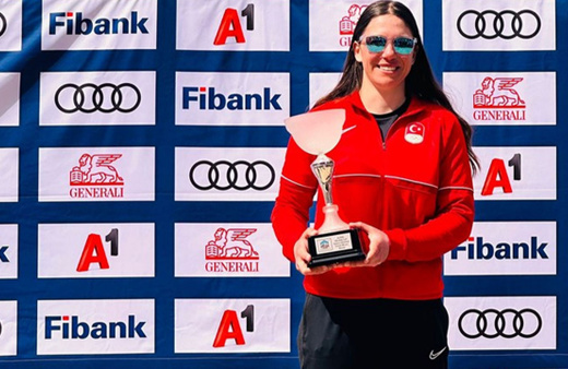 Milli sporcu Ceren Reyhan Yıldırım Balkan Şampiyonu oldu