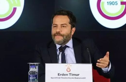 Galatasaray'dan Erden Timur açıklaması