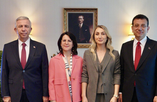 Ekrem İmamoğlu ve Mansur Yavaş seçimin ardından ilk kez bir araya geldi