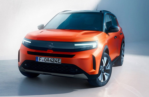 Opel, yeni SUV modeli Frontera'nın ilk görüntülerini paylaştı