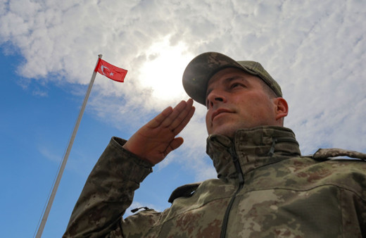 Hudut Kartalları bayramda da nöbetette!