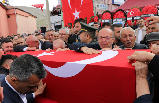 Şehit Piyade Uzman Çavuş Hikmet Aslan, Niğde'de son yolculuğuna uğurlandı