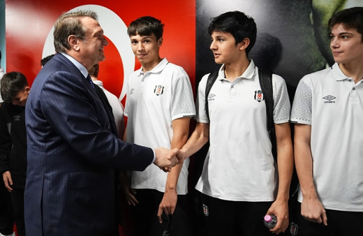 Beşiktaş Kulübünde bayramlaşma töreni yapıldı