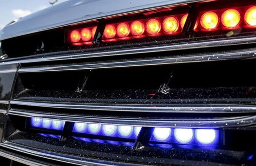 "Çakar lamba" bulunan araca 12 bin 878 lira ceza kesildi