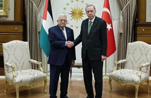 Cumhurbaşkanı Erdoğan, Filistin Devlet Başkanı ile telefonda görüştü