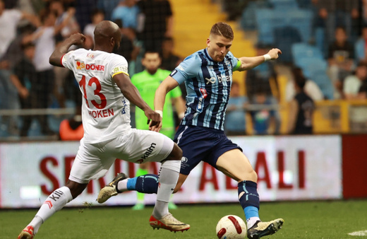 Adana Demirspor ile Kayserispor maçında gol sesi çıkmadı