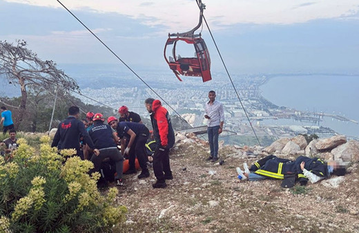 Antalya'daki teleferik kazasıyla ilgili gözaltına alınan şüpheliler adliyede