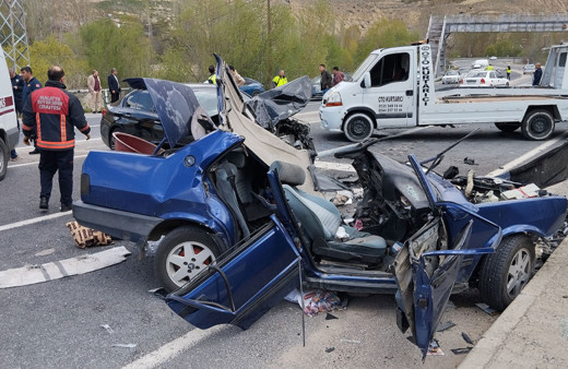 Malatya'da trafik kazasında 3 kişi öldü, 5 kişi yaralandı!