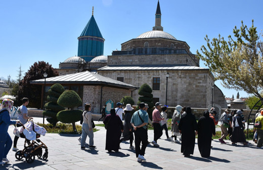 Mevlana Müzesi bayram tatilinde 125 bini aşkın ziyaretçi ağırladı