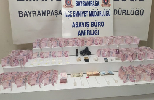 İstanbul'da kurye kılığında motosikletle uyuşturucu satan şüpheli tutuklandı