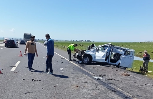 Şanlıurfa'da otomobille hafif ticari aracın çarpıştığı kazada 2 kişi öldü