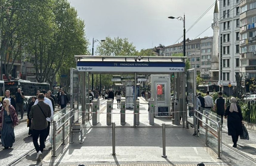 Kabataş-Bağcılar Tramvay Hattı'nın bir bölümünde seferler yapılamıyor