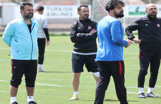 Sivasspor, Fenerbahçe maçının hazırlıklarını sürdürdü