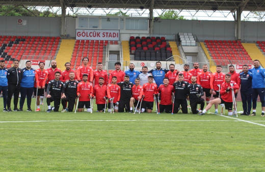 Ampute Milli Futbol Takımı, Avrupa Şampiyonası hazırlıklarını sürdürüyor