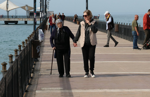 Samsun'da nisan ayında "yaz" havası yaşanıyor